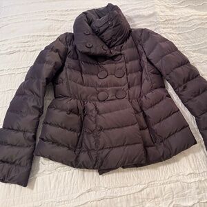 Moncler Size 1 Black Down Jacket